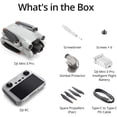 thumbnail image 4 of DJI Mini 3 Pro Camera Drone Quadcopter + RC Smart Remote (With Screen) 4K/60fps Video, 48MP, 34min Flight Time, Tri-Directional Obstacle Sensing Bundle w/ Deco Gear Backpack + 128GB Card &Accessories, 4 of 11