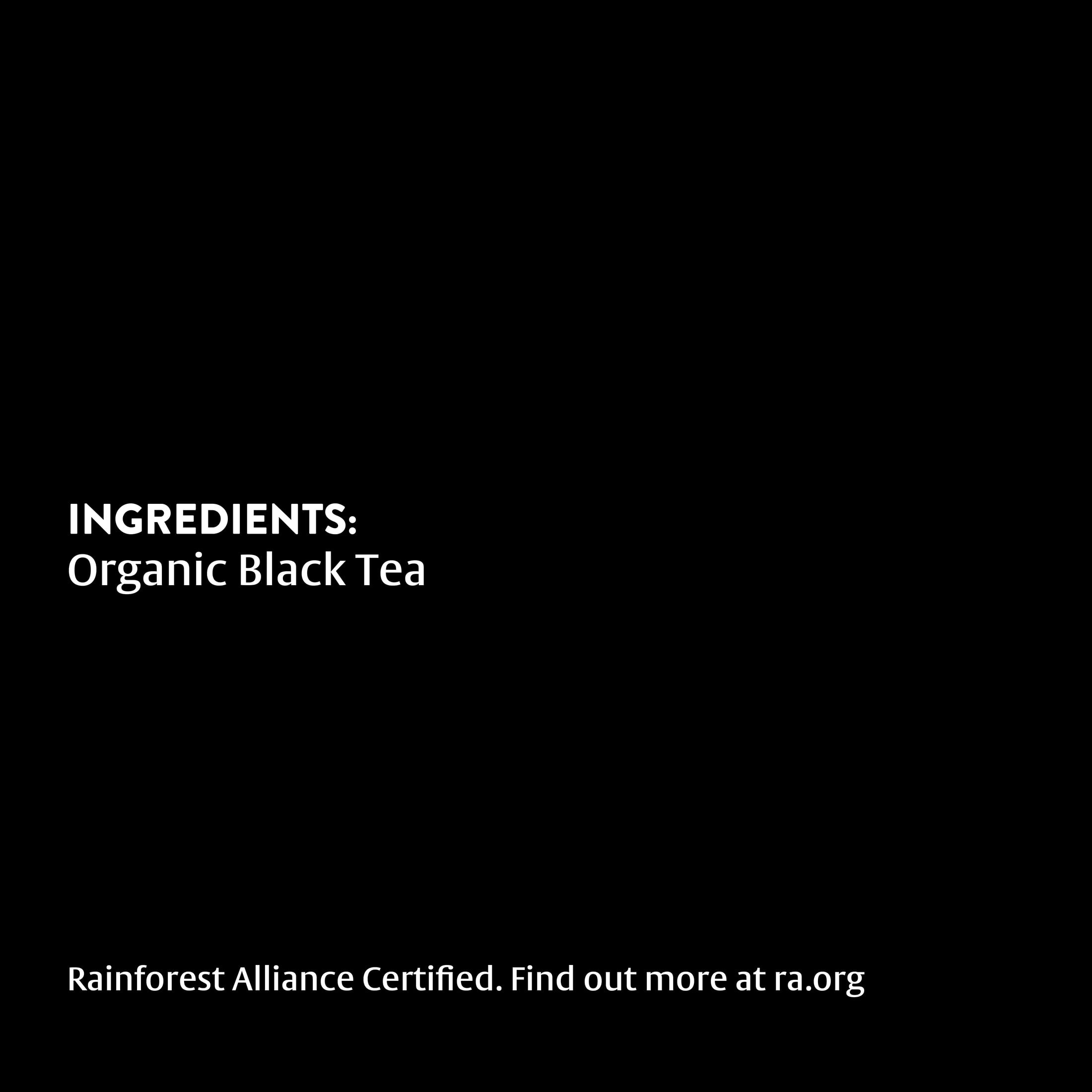 Choice Organics English Breakfast Tea, Contains Caffeine Black Tea Bags, 16 Count