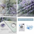 thumbnail image 6 of Blackout Curtains for Bedroom, Purple Lavender Room Darkening Window Drapes for Living Room, Green Leaves Spring Bike Botanical Thermal Insulated Grommet Curtains, 42x63 inch, 2 Panels, 6 of 9