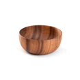 thumbnail image 1 of Wooden Salad Bowl Round Dessert Displays Serving Trays Fruit Food Salads Snack Soup Bowl for Home Coffee Shop C, 1 of 5