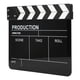 thumbnail image 3 of Claqueta De Películas Más Profesional, Con Sonido Más Fuerte, Claqueta Magnética Incorporada Para Decoración/accesorio Perfecto Para Fiestas Ccdes Tablero negro con rayas blancas, 3 of 8
