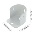 thumbnail image 2 of unbranded 6Ud Soporte Para Barra De Closet De Hierro Resistente Con Apariencia, 2 of 8