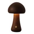 thumbnail image 3 of Lámpara de mesa con forma de hongo, luz nocturna, adorno para dormitorio, bar, decoración de interiores del hogar. una nuez, 3 of 8