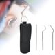 thumbnail image 5 of Juego de bolsa de palillos de dientes portátil, acero inoxidable, con soporte Juego de 4 Yuyangstore Palillos de dientes portátiles, 5 of 8