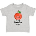 thumbnail image 3 of Inktastic Apple of My Daddy's Eye Cute Red Apple Boys or Girls Toddler T-Shirt, 3 of 5