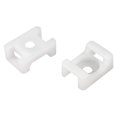 thumbnail image 1 of QualGear CM2-W-100-P Attache-Câble, Blanc, 1 of 5