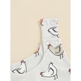 thumbnail image 6 of CIYCuIT Baby Girls Boys Summer Jumpsuit 3M 6M 12M 18M Infant Cute Chicken Print Sleeveless Tank Top Rompers Newborn Casual One Piece Bodysuit for Daily Vacation, 6 of 8