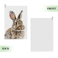thumbnail image 2 of ONETECH Rabbit Golf Towel Father's Day 24x16in 1PC, 2 of 7