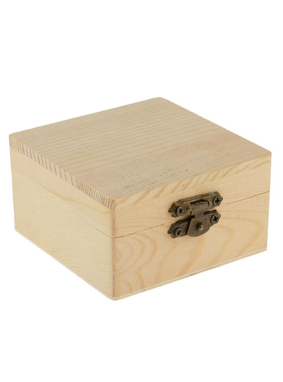 Unfinished Wooden Box