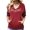 Red, variant on Vedolay Tops Women's Oversized Sweatshirts Pullover Long Sleeve Half Zip Hoodies Fall Tops,Black M