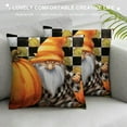 thumbnail image 3 of COMIO  Fall Pillow Covers, Fall Decorations Pumpkin Gnome Maple Leaves Buffalo Plaid Pillow Covers for Couch Sofa Indoor, Fall Pillows Thanksgiving Decorations, 3 of 5