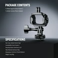 thumbnail image 6 of Neewer AC009 Aluminum Cage for DJI Pocket 3 - 1/4" Threads & Cold Shoe, Fits Creator Combo, No Assembly Needed, 6 of 8