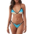 thumbnail image 1 of Fotbe Boards and Beach Traje de Baño para Mujer de Dos Piezas – Bikini Sexy de Tirantes Tipo Halter con Diseño Triangular, 1 of 6
