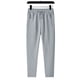 thumbnail image 4 of Pantalones deportivos holgados y casuales de pierna recta para hombre: para todas las estaciones, cintura parcialmente elástica, 95 % fibra, 5 % spandex, elasticidad media. Tallas: L-XXXXXL., 4 of 4