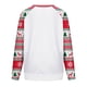 thumbnail image 5 of Pntutb - Sudadera con estampado navideño de manga larga para mujer, informal, a la moda, blusa Pntutb Pntutb-8962, 5 of 5