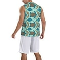 thumbnail image 2 of Sikiie Turtles And Seahorses Basketball Jersey Reversible Men's Mesh Athletic Sports Shirts Training Practice S-4XL3X-Large, 2 of 6