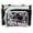 Black, variant on KQLULU Women's Nylon Clutch Crossbody Handbag, Black