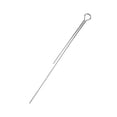 thumbnail image 2 of MYG for Fishing Lure DIY Kit - 50 Pcs Stainless Steel Rotating Sequin Spinner Wires for Bait Making, 7.5cm Length, Silver Color, Tackle Craft Accessory, 2 of 8