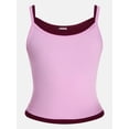 thumbnail image 5 of No Boundaries Sleepwear Double Cami, Women’s and Women’s Plus XXS-3X, 5 of 5
