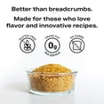 Artisanal Fried Pork Rinds, Panko Crumbs, Breadless Alternative to