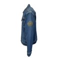 thumbnail image 3 of Harley-Davidson Veste pour Homme en Denim Indigo Foncé avec Broderie à Points de Chaîne (S77), 3 of 12