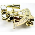 thumbnail image 3 of Solid Brass Marine Sextant (5 Inches, Polished Brass), 3 of 5