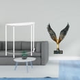 thumbnail image 2 of Mesita de noche de acrílico,Mesa auxiliar de acrílico transparente Mesa auxiliar transparente en capas,Mesa pequeña de acrílico,mesita de noche pequeña,compacta,Estatua de la casa,Estatua, 2 of 8