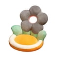 thumbnail image 2 of Cojín para silla Strade Fareast Limited forma de flor gris 50 cm x 45 cm, 2 of 8