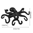 thumbnail image 3 of facefd Nordic Cast Iron Hooks Towel Hanger Coat Hooks Hat Hook Key Rack, 3 of 6