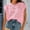 M, variant on MORTTIC Women's Summer Crew Neck Short Sleeve Sweater Casual Crochet Hollow Out Knit Pullover Shirt, Beach Coverup Top, Pink, M