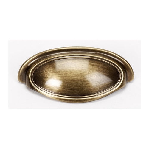 Alno A1571-35-CHBRZ Classic Traditional 3-1/2" Cabinet Cup Pull Chocolate Bronze
