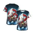 thumbnail image 6 of Stay-Puft-Ghostbusters Women's T Shirts Round Neck Short-Sleeve Soft T-Shirt Summer Casual Tee Tops 3D Printing Tee Shirt, 6 of 6