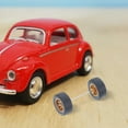 thumbnail image 4 of Delike par de ruedas de coche de juguete reemplazables 1/64 Neumático de coche de juguete Rueda de coche de juguete para reemplazo, 4 of 7