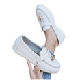 thumbnail image 5 of Wensltd Loafers Shoes for Women Comfortable Thick Bottom Loafers Spring Fall Casual Dress Shoes, 5 of 9