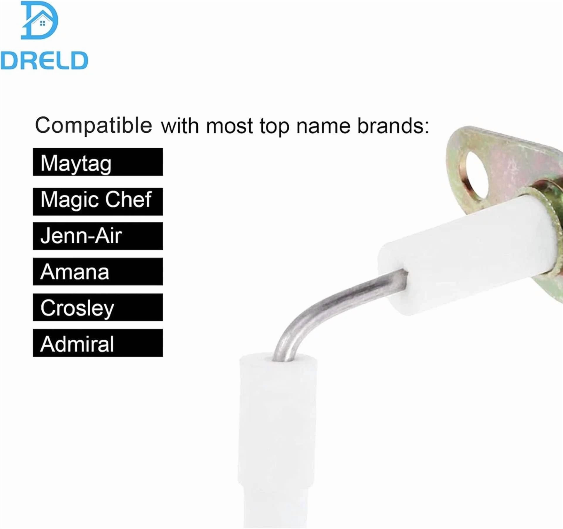 CIRCLE- 74004053 Top Burner Igniter Range, Replacement For Whirlpool, Maytag Ranges Oven