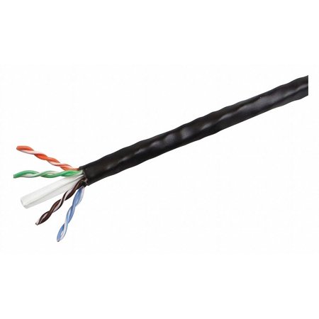 UPC: 0889028046159 | Monoprice Data Cable Cat 6 23 AWG 1000ft Black 12807