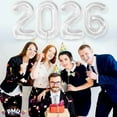 thumbnail image 5 of PMU New Year's Eve Party 2026 New Year, Graduation "2026" 16in Silver Number Mylar Balloons Birthday, Special Events Accessories Party Celebration (4/pkg) Pkg/1, 5 of 6