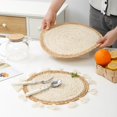 thumbnail image 4 of Jinsinto Straw Cup Mats For Home 18cm 2pcs, 4 of 5