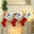 thumbnail image 2 of Cateissary 30 pack/lote DIY diversión con decoraciones para árboles de Navidad blancas ramitas de purpurina para artículos versátiles verde 30 Uds., 2 of 6