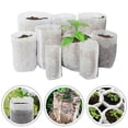 thumbnail image 5 of GYZEE 100Pcs Plant Grow Bag Non-Woven Fabric Grow Breeding Bags Nursery Bags Pots 20x20cm Folding, 5 of 8