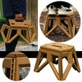 Outdoor Camping Trumpet Folding Stool Easy Small Adult Chair Camping