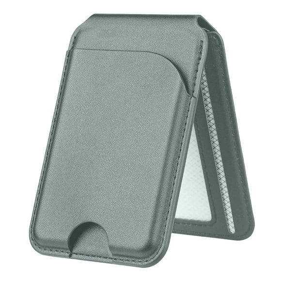 2.4oz Light For Wallet Stand Slim Phone 5 Cards Holder Adjustable Leather IPhone Wallet Stand For /14/13/12 Series Mag Accessories