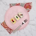 thumbnail image 6 of Mainstays - Pink Round Plastic Plate, Flower Etched, 10.5 inch, 6 of 6