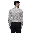 thumbnail image 2 of BESTMAN Cottonshirtpour les Hommes Manches Longues Imprimé Col Rond Chemise Décontractée, 2 of 5