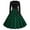 Green, variant on WJHWSX Dresses for Women,Womens Fall Dresses,Casual Dresses for Women,Long Sleeve,Crew Neck,Soft,Printed,M(US:6)