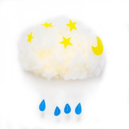 

Brand Clearance! DIY Arts and Crafts Lamp for Kids Household Cotton Cloud Light Hanging-type DIY Handmade Decoration Light
