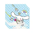 thumbnail image 1 of Serie Sanrio, vajilla para fiesta de cumpleaños, pancarta desechable, adorno para tarta, bandera colgante, lindos globos Cinnamoroll, decoración de cumpleaños, 1 of 6