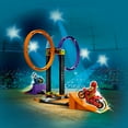 thumbnail image 6 of LEGO City Stuntz Spinning Stunt Challenge 60360 - 1 or 2 Player Tournaments with Flywheel-Powered Motorcycle Toys, Features 2 Minifigures and Ramps, Fun Gift Set Idea for Boys, Girls, or Kids Ages 6+, 6 of 8