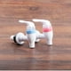 thumbnail image 1 of Reemplazo universal del grifo del dispensador de agua, grifos dispensadores de tipo pulsador de plástico para cubo de botella de jugo de vino de cerveza de agua fría caliente, (4 piezas, rojo y ShuxiuWang 8390613482549, 1 of 1