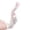 White, variant on Fgnfyis Mesh Long Fingerless Party Punk Rock Dance Evening Womens Stretchy Club Gloves for Women Accessories Purple